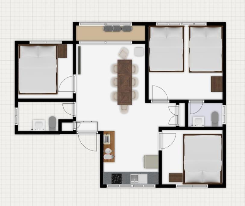Zea House Apartemen *